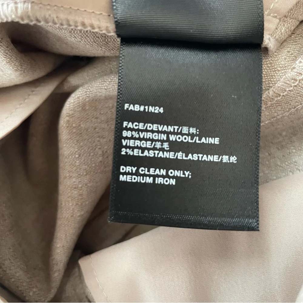 LAFAYETTE 148 ‘Clinton’ Virgin Wool Trouser Pants Women’s Size 6 - Picture 9 of 12